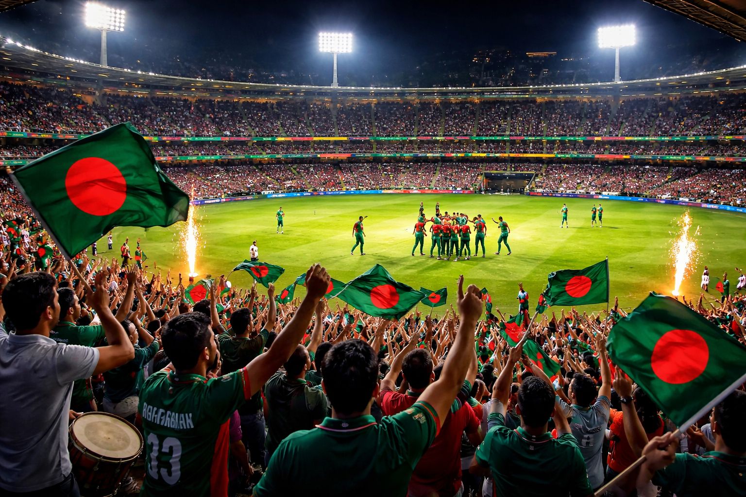 Bangladesh sports fan using a laptop and mobile phone together while tracking live cricket action and placing wagers on M71
